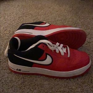Nike Air Force red women’s
